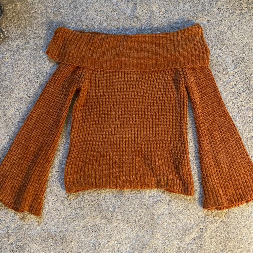 Forever 21 off the shoulder sweater